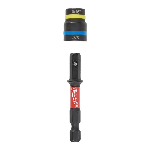 Milwaukee Tool 49-66-4543 SHOCKWAVE Impact Duty 5/16 and 3/8 x 2-1/2 QUIK-CLEAR 2-in-1 Magnetic Nut Driver, 3 Pack Grab Now