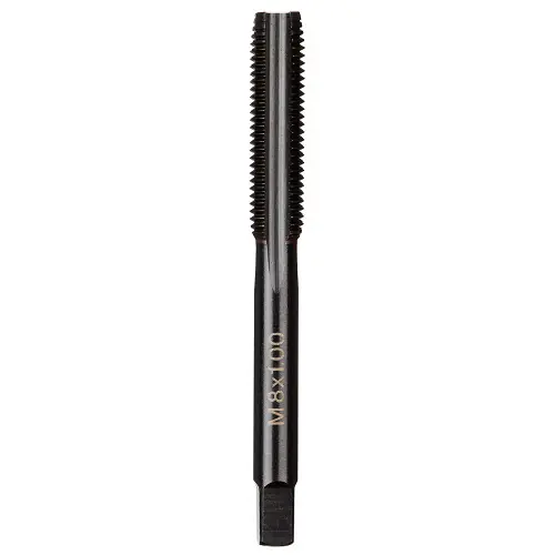 New Release Milwaukee Tool 49-57-5145 M8-1.00 mm Straight Flute Plug Tap