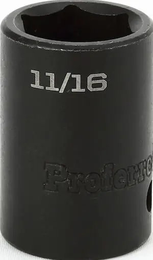 Mega Sale 5/16" Impact 6 Point Impact 3/8" Drive SAE Socket, Qty 1