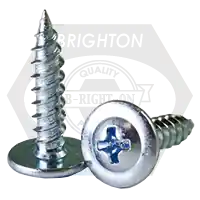 Top Pick 8 x 3/4" Proferred Construction Screws, K-Lath Modified Truss Head, Sharp Point, Zinc Cr+3, Qty 8000