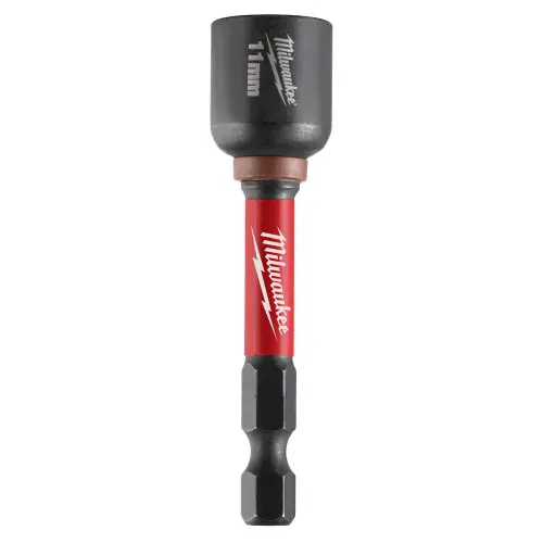 Affordable Milwaukee Tool 49-66-4611 SHOCKWAVE Impact Duty 11MM x 2-9/16" Magnetic Nut Driver Bulk 10, 10 Pack