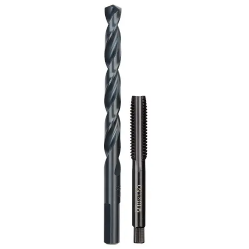 Milwaukee Tool 49-57-5554 M10-1.50 mm Straight Flute Plug Tap & R Drill Bit Super Sale