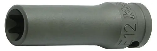 Popular Ko-ken 23325-E8 3/8 Sq. Dr. Industrial Deep TORX E8 Socket - Length 55mm