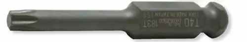 Ko-ken 183T.75-T40 7/16 Hex Dr. TORX T40 Bit - Length 75mm Premium
