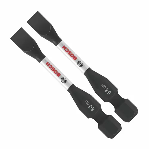 Bosch ITDSL68202 2 pc. Driven 2 In.. Impact Slotted 6-8 Power Bits (2 Pack) Best Price