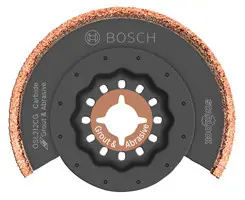 Bosch OSL212CG 2-1/2 In. Starlock Oscillating Multi Tool Carbide Grit Segmented Saw Blade Same Day Shipping