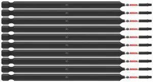 Bargain Bosch ITSQ16B 10 pc. Impact Tough 6 In. Square 1 Power Bits (Bulk Pack) (10 Pack)