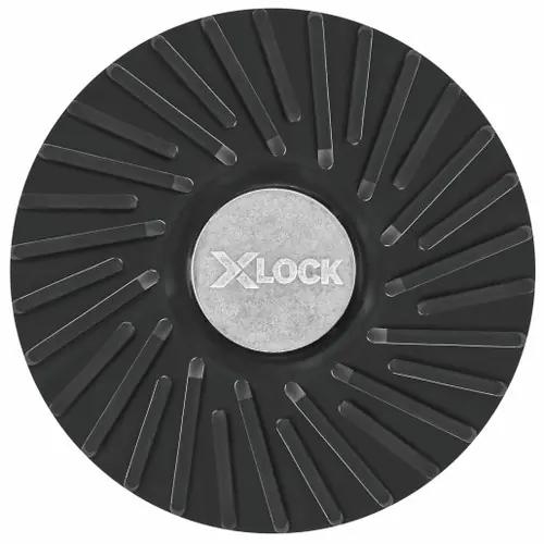 Get Yours Bosch MGX0600 6 In. X-LOCK Backing Pad with X-LOCK Clip - Medium Hardness
