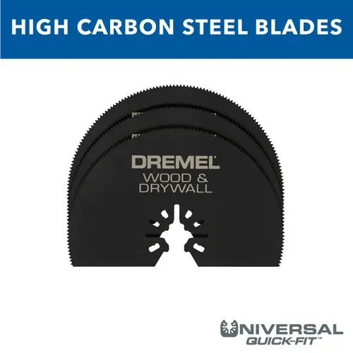 Latest Dremel MM450B 3-1/2 In. Half-Moon Cutting Oscillating Blade