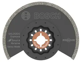 Bosch OSL312DG 3-1/2 In. Starlock Oscillating Multi Tool Diamond Grit Grout Blade Limited Time
