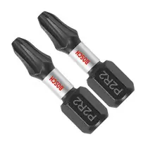 Bargain Bosch ITP2R2102 2 pc. Impact Tough 1 In. Phillips/Square 2 Insert Bits (2 Pack)