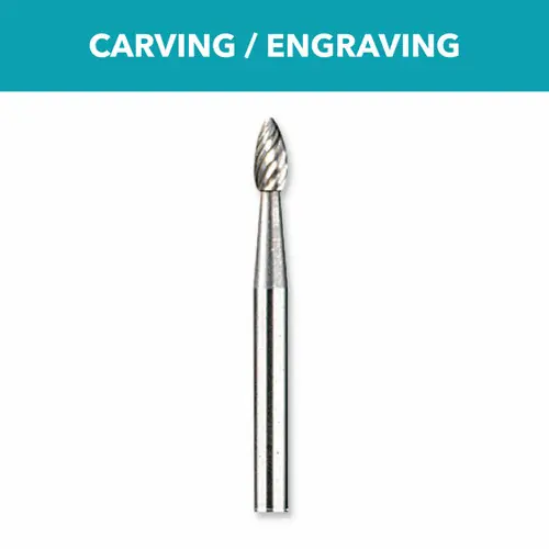 Dremel 9911 1/8 In. Tungsten Carbide Carving Bit Hot Picks
