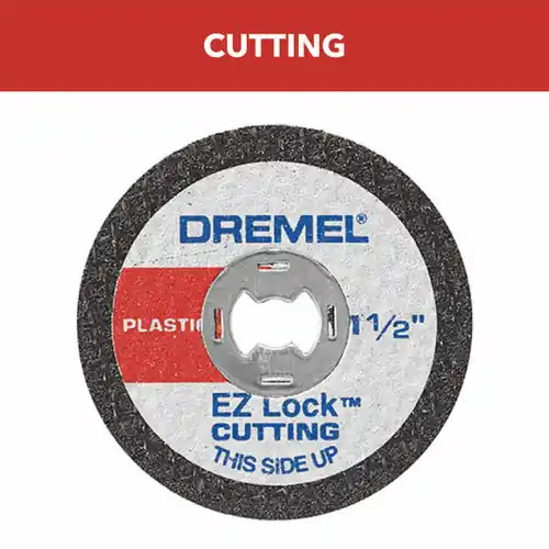 Dremel EZ476 1-1/2 In. (38.1 mm) EZ Lock Cut-Off Wheel Premium