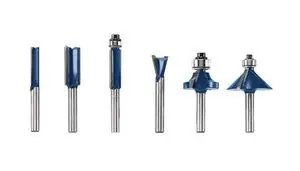 Bosch RBS006 6pc Multi-Purpose Set 1/4 In.-Shank (6 Pack) New Release