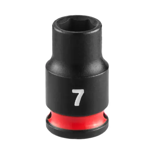 Milwaukee 49-66-6027 SHOCKWAVE Impact Duty 1/4" Drive 7MM Standard 6 Point Socket Holiday Sale