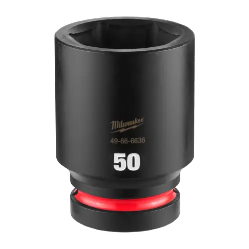 Milwaukee 49-66-6636 SHOCKWAVE Impact Duty 1" Drive 50MM Deep 6 Point Socket Price Cut