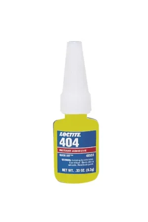 Luxury LOCTITE 46551 .33 oz. Size 404 Series Instant Super Adhesive - Clear, .33 oz. Bottle