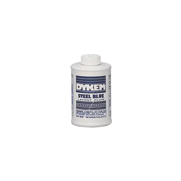 Clearance DYKEM 80400 8 oz. Size Blue Layout Fluid
