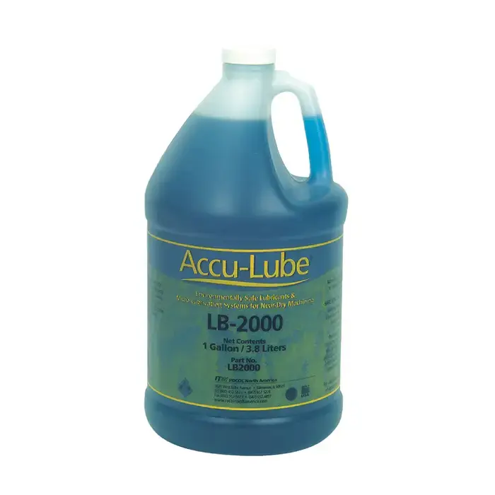 Direct From Factory ACCU-LUBE LB-2000 Metalworking Lubricant Type, 1 Gallon Container Size Movement Lubrication