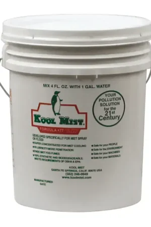 KOOL MIST 77 Concentrated Coolant Type, 5 Gallon Container Size Food Grade Oil Limited Time