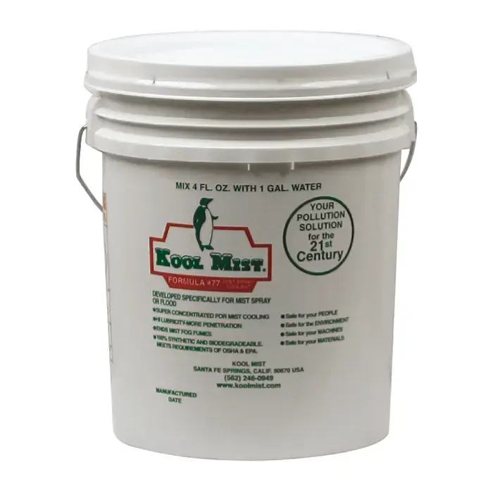 KOOL MIST 77 Concentrated Coolant Type, 5 Gallon Container Size Food Grade Oil Limited Time