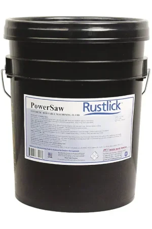 Express Delivery RUSTLICK 76205 PowerSaw Liquid 5 Gallon Pail Synthetic Lubrication / Coolant