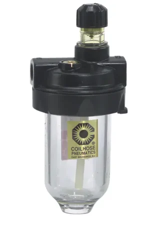 Holiday Sale COILHOSE PNEUMATICS 8844 1/2" Port Size, Heavy Duty Type, 150 PSI Maximum Pressure Lubricator