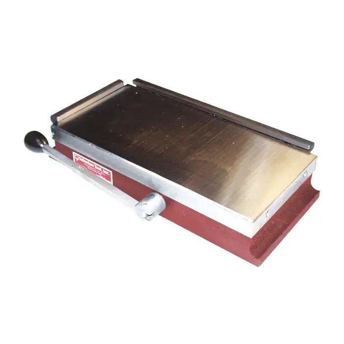 SUBURBAN DMB-512 12" x 5" x 2-1/2" Rectangular Permanent Magnetic Chuck Certified