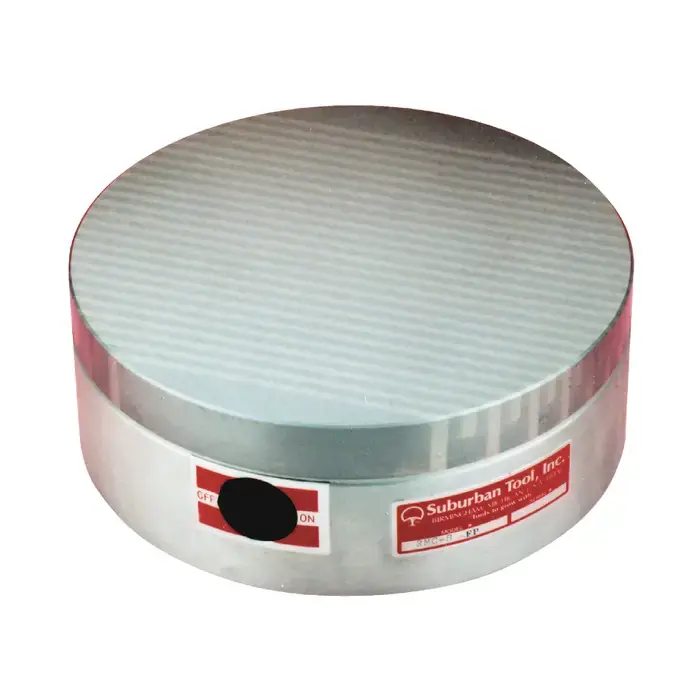 Special Offer SUBURBAN RMC-8FP 7-3/4" Diameter 3" Height Round Permanent Magnetic Chuck