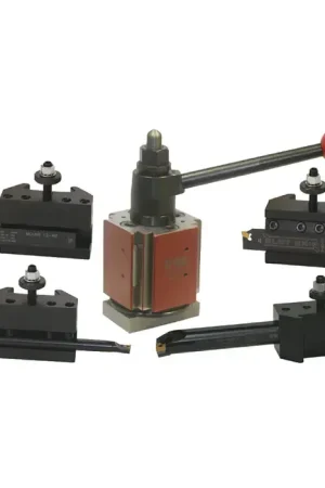 Grab Now DORIAN QITP40-CS 40 Wedge Type Quick Change Tool Post Set