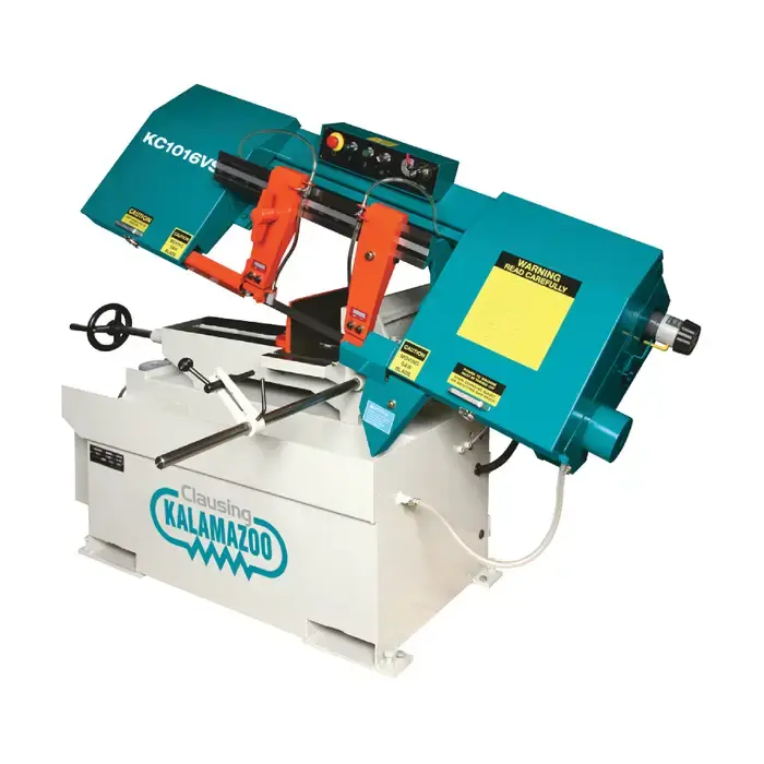 Fast Shipping CLAUSING KC1016VS 2 HP Horsepower Wet Heavy Duty Horizontal Bandsaw