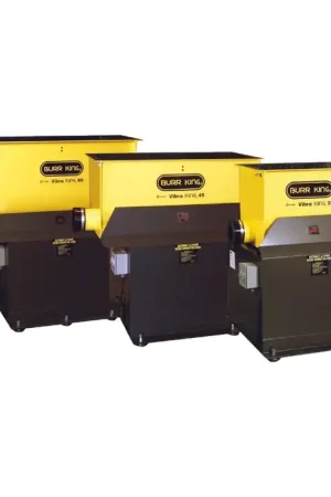 Popular BURR KING 45500 75 Quarts/2.5 Cubic Feet Volume Capacity, 1-1/2 Horsepower, [Wet Dry Operation] Wet Dry Operation, Tumbler