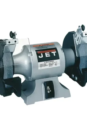 JET JBG-8A 8" Wheel Diameter, 1 HP, 115V, 1 PH Bench Grinder Crafted