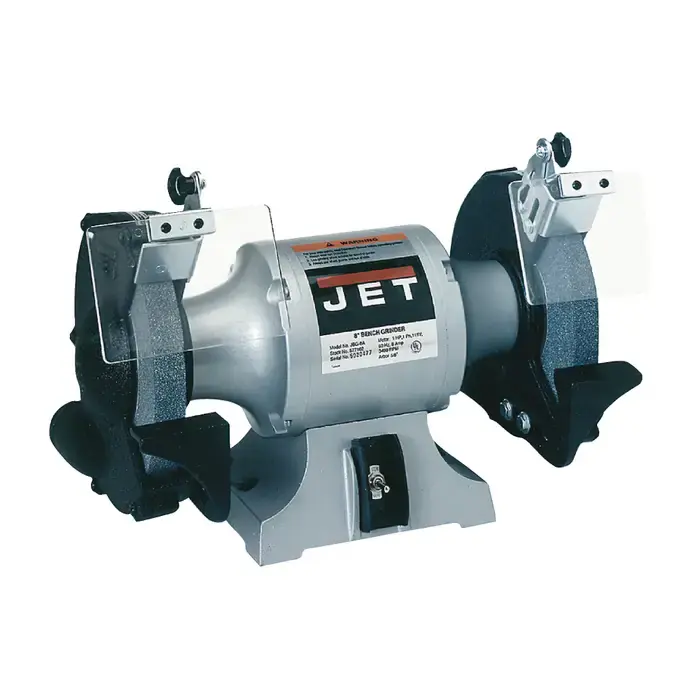 JET JBG-8A 8" Wheel Diameter, 1 HP, 115V, 1 PH Bench Grinder Crafted