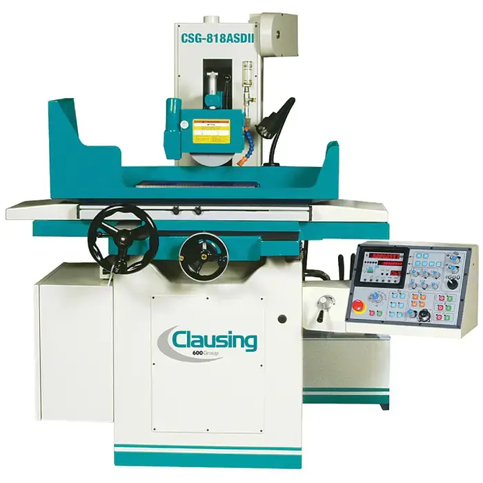 Reduced Price CLAUSING CSG818ASDIII 8" x 18" Table, 3 HP Surface Grinder