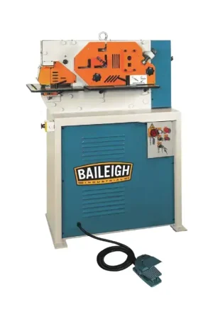 Next Day Delivery BAILEIGH SW-443 44 Ton Punching Pressure Stationary Ironworker