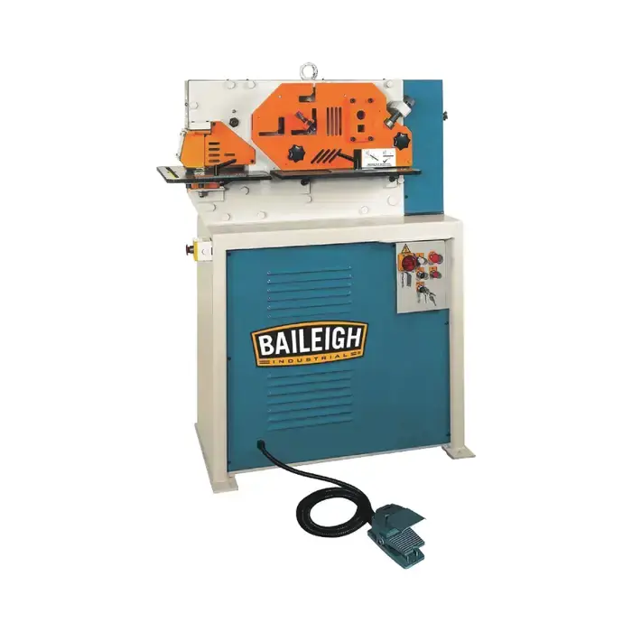 Next Day Delivery BAILEIGH SW-443 44 Ton Punching Pressure Stationary Ironworker