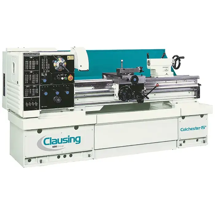 CLAUSING 8043 15" Swing Over Bed 50" Distance Between Centers Engine & Toolroom Production Lathe Special Discount