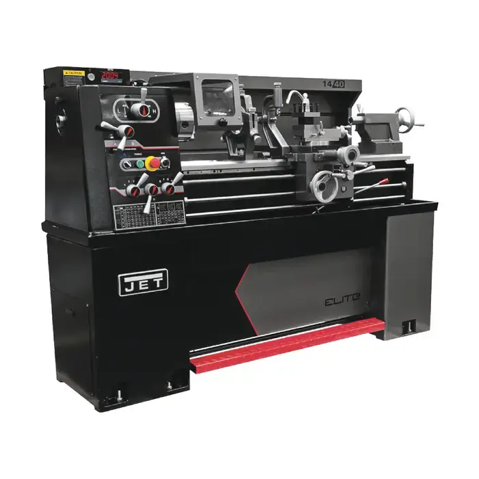 Factory Price JET ELITE 892465 14" Swing Over Bed 40" Distance Between Centers Engine & Toolroom Production Lathe