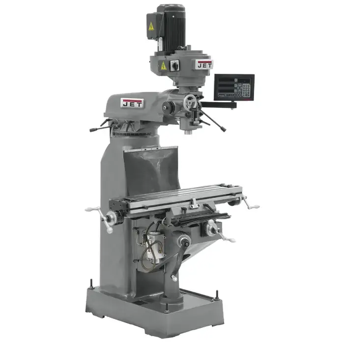 Crafted JET 691179 1.5 HP Knee Type Vertical Milling Machine