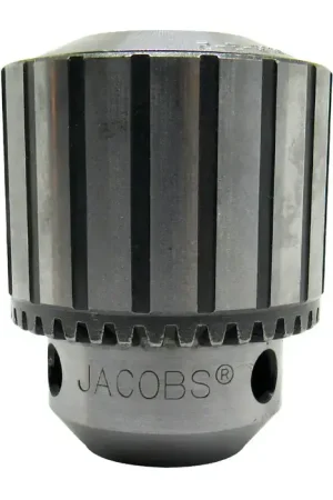 JACOBS 3A 1/8" to 5/8" Capacity, 3JT Mount, Plain Bearing Bearing Key Type Drill Chuck Time-Limited