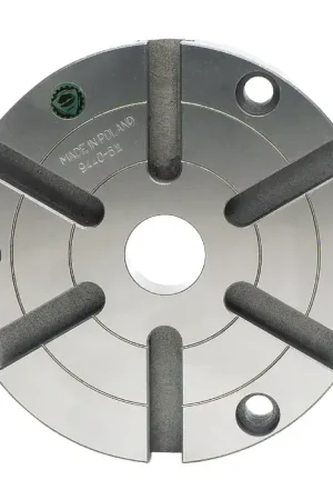 Fast Shipping BISON FP-6 6" Size For Super Spacer Spindle Lathe Chuck Adapter Plate