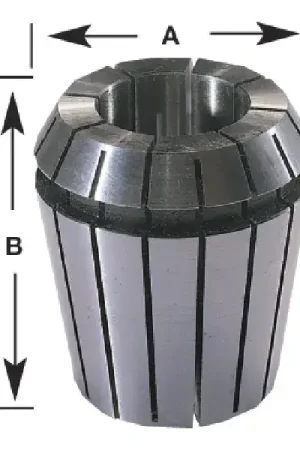 ETM 4500166 ER40 ER Spring Collet, Size Range .670" - .708" (17 - 18mm) ER Collet Markdown