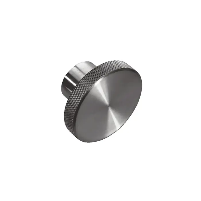 J.W. WINCO 6TKR4 3/8"-16 Thread Size, 2" Head Dia., Knurled Rim Round Knob Low Price