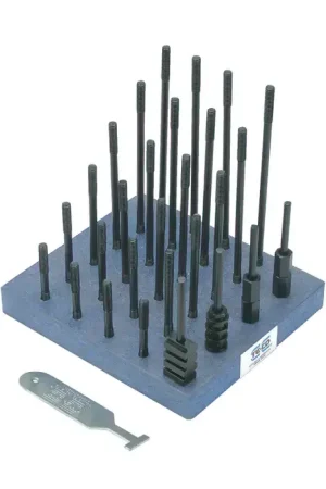 New Release TE-CO 20603 38 Piece T-Nut And Stud Set