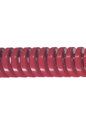 DANLY 1-1/2" Hole Dia., 5" Free Length, Heavy Load, Red Die Spring Top Rated