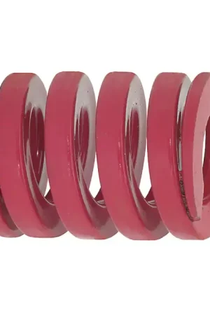 DANLY 1/2" Hole Dia., 1-1/2" Free Length, Heavy Load, Red Die Spring Next Day Delivery