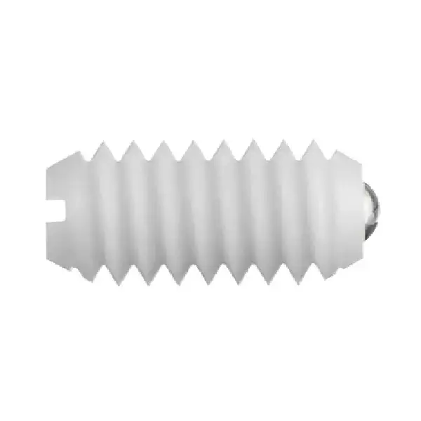 Trusted Brand VLIER D56 5/16"-18 Thread Size, 0.578" Body Length, Delrin Body, Stainless Steel Ball Threaded Ball Plunger