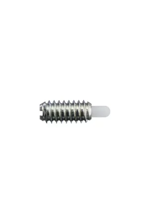 VLIER NML60 1/2"-13 Thread Size, 3/4" Thread Length, 1/4" Projection, Steel Body, Delrin Nose Threaded Spring Plunger Next Day Delivery