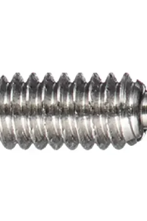 New Release VLIER SSM50AP 8-32 Thread Size, 0.437" Thread Length, 0.052" Projection, Stainless Steel Body, Stainless Steel Nose Threaded Spring Plunger